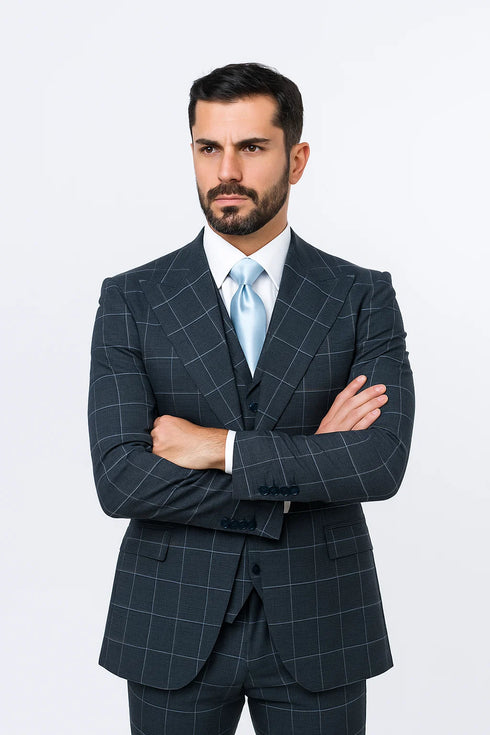 Classic Fit in Navy by Rossiman