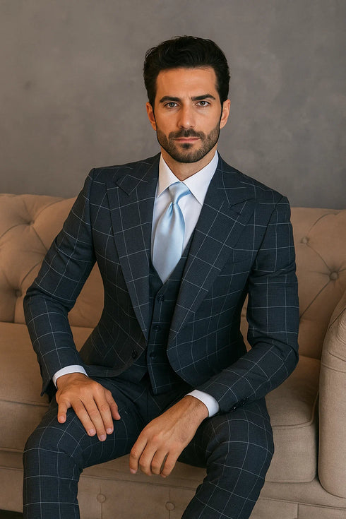 Classic Fit in Navy by Rossiman