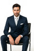 Classic Fit in Navy Color by Rossiman
