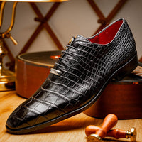 Marco_Di_Milano Bono Black Leather Luxury Shoe