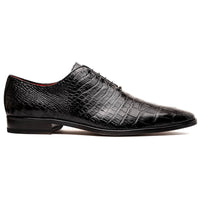 Marco_Di_Milano Bono Black Leather Luxury Shoe