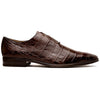 Marco Di Milano Bono Alligator Wholecut Oxfords Brown