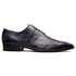 Marco Di Milano Bono Alligator Wholecut Oxfords Navy