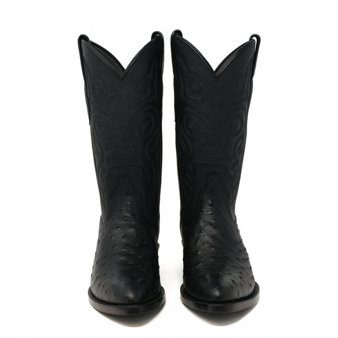 Botas de Avestruz Original Horma Puntal  -B