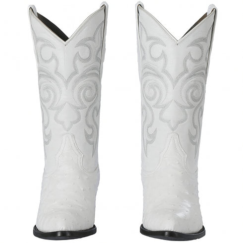 Botas de Avestruz Original Horma Puntal -A