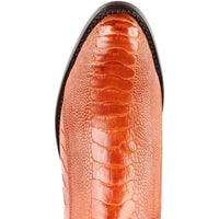 Botas de Avestruz Pata Punta Redonda LAB-650503