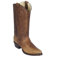 Botas de Cuero con Horma Redonda LAB-659951