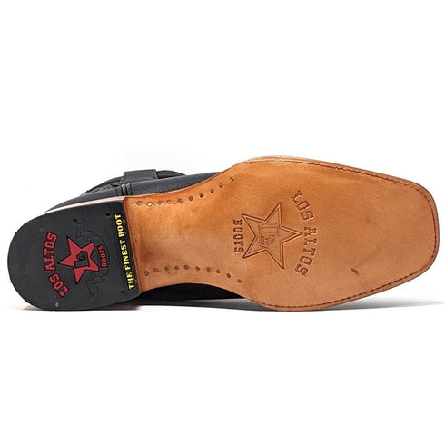 Botas de Cuero con Horma Rodeo Cuadrada LAB-8122705