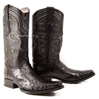 Botas de Avestruz Original Horma Europea LAB-760305