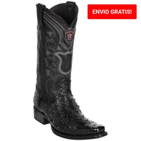 Botas de Avestruz Original Horma Europea LAB-760305