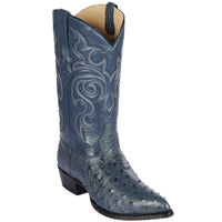 Botas de Avestruz Original Horma Puntal - B - Los Altos Boots