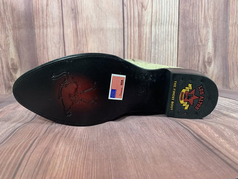 Botas de Avestruz Original Punta Oval LAB-650304