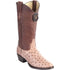 Botas de Avestruz Original Punta Redonda LAB-6503 - Los Altos Boots