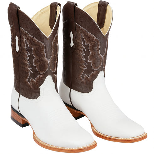 Botas de Avestruz Panza Suave Horma Ancha LAB-8279728