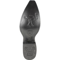Botas de Avestruz Pata Original Punta Recortada WW-2940505