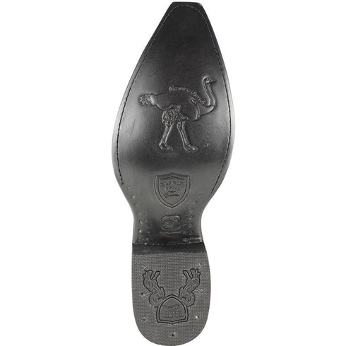 Botas de Avestruz Pata Original Punta Recortada WW-2940518