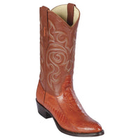 Botas de Avestruz Pata Punta Redonda LAB-650503