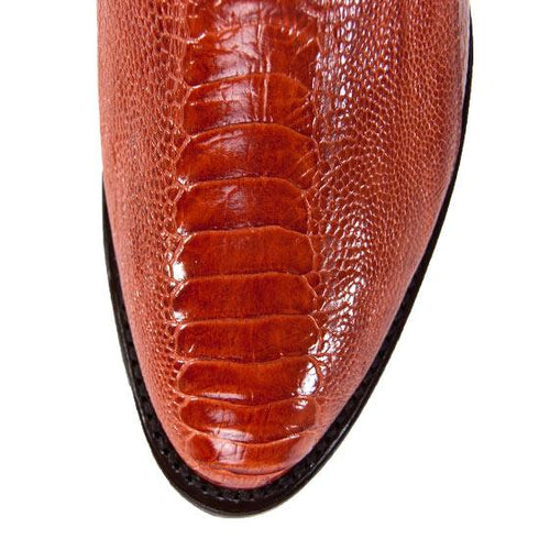 Botas de Avestruz Pata Punta Redonda LAB-650503