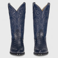 Botas de Cocodrilo Caiman Cola Horma Puntal -C