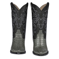 Botas de Cocodrilo Caiman Cola Horma Puntal -C