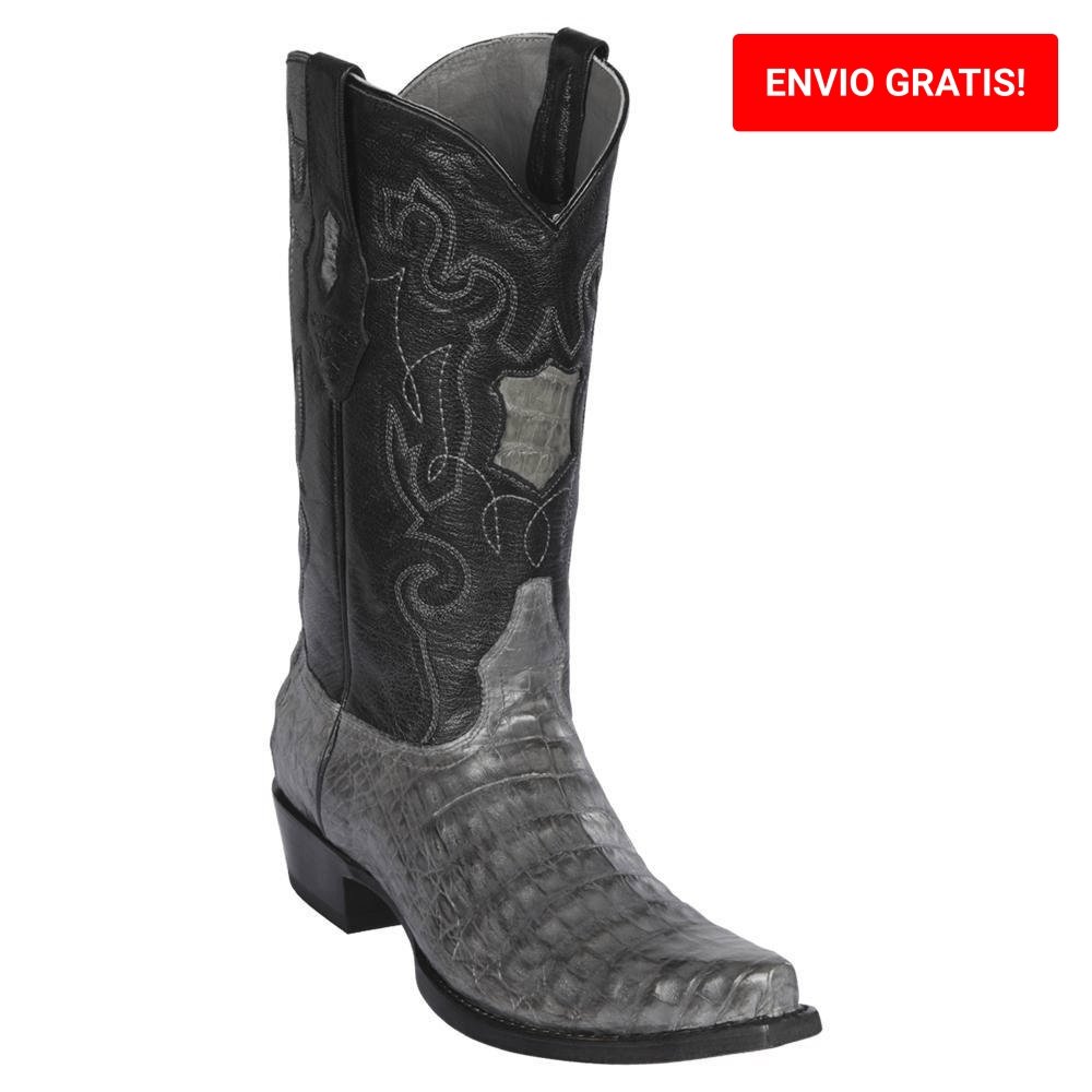 Botas de Piel con Punta Recortada LAB