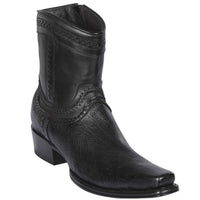 Botines de Panza de Avestruz Original Punta Europea LAB-76B9705