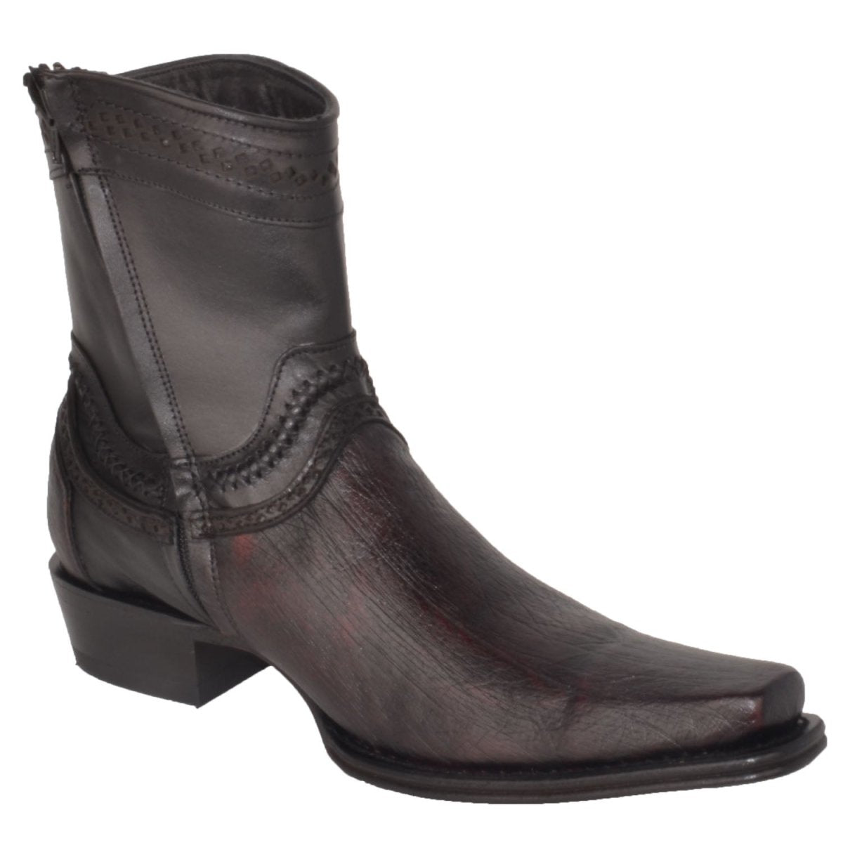 Botin Avestruz Piel Original Punta Europea Botin Avestruz Piel Original Punta Europea LAB
