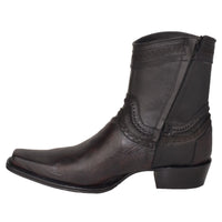 Botines de Panza de Avestruz Original Punta Europea LAB-76B9718