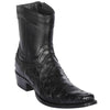 Botin Avestruz Piel Original Punta Europea LAB-76B0305