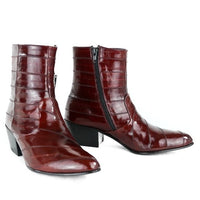 Botin Charro de Piel de Anguila Original LAB-630806
