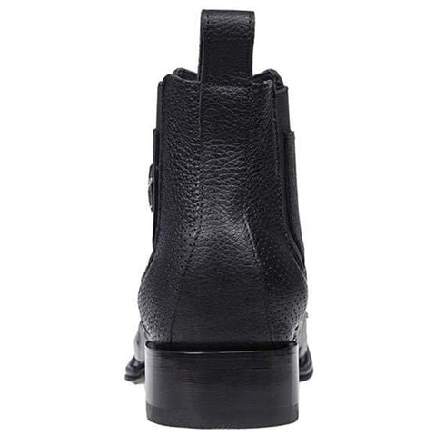 Botin Vaquero de Avestruz Original Horma Cuadrada LAB-82BV0305