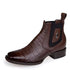 Botin Vaquero de Cocodrilo Caiman Panza Original Horma Cuadrada 82BV8207