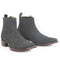 Botines Charros de Gamuza Punta Cuadrada Los Altos Boots Color Gris LAB-82B6309