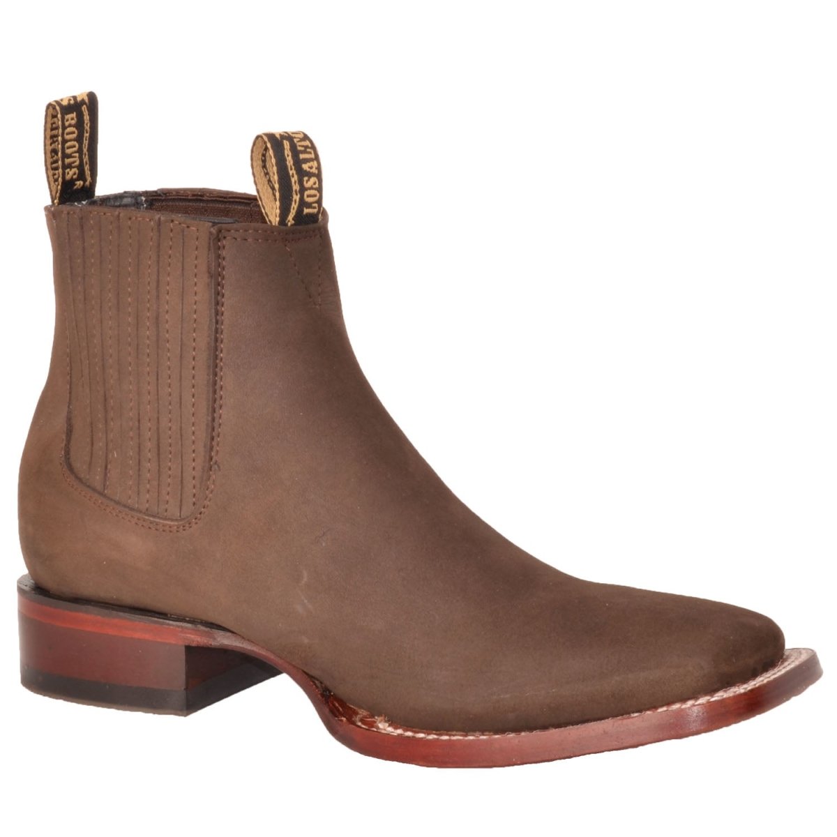 Botines Charros Punta Cuadrada Los Altos Boots LAB