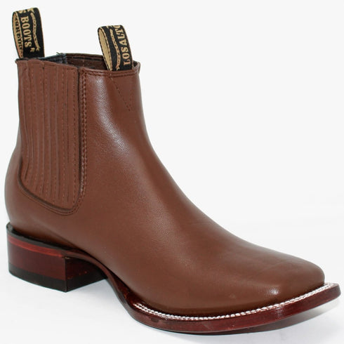 Botines Charros Punta Cuadrada Los Altos Boots LAB-82B8307