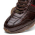 Marco Di Milano Brescia Yellow Brown Python & Calfskin Sneakers