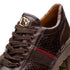 Marco Di Milano Brescia Yellow Brown Python & Calfskin Sneakers