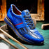 Marco Di Milano Brescia Electric Blue Leather Shoe