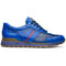 Marco Di Milano Brescia Python & Calfskin Sneakers Blue