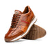 Marco Di Milano Brescia Honey Python & Calfskin Sneakers