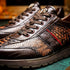 Marco Di Milano Brescia Cognac Washed Leather Shoes