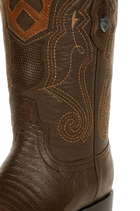 Men's Wild West Teju Lizard Skin 3X Toe Boots 29507