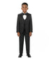 Boys 3 Piece Slim Fit Tuxedo - Paisley Design