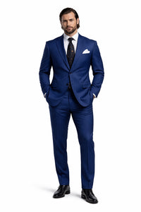 Bullet Train Tangerine Blue Suit