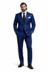 Bullet Train Tangerine Blue Suit