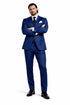 Bullet Train Tangerine Blue Suit