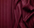 Odyssey Collection - Burgundy Regular Fit 3 Piece Suit 2 Button Gangster Stripe