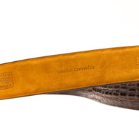 Marco Di Milano Massimo Belt Brown Leather Loafer