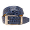 Marco Di Milano Massimo Belt - Navy Leather Loafer