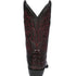 Caiman Tail Boots J-toe Black Cherry